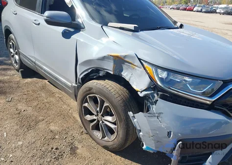 2022 Honda Cr-V Awd Ex из США, поврежденный, VIN 2HKRW2H53NH607361